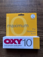 OXY 10 Benzoyl Peroxide 25g Stubborn Acne Pimple Spot Control Treatment UShip