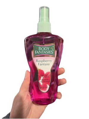 Parfums de Coeur Raspberry Fantasy 8oz Body Splash ORIGINAL DISCONTINUED Perfume