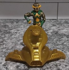 GI JOE Serpentor Figure and Chariot not compl...