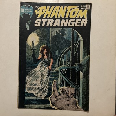 DC Comics PHANTOM STRANGER #10 Classic Neal Adams Black Cover/1st Tannarak 1970