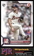 Spencer Strider 2022 Bowman #41 Atlanta Braves Rookie