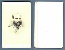 François-Joseph Ier d'Autriche  Vintage carte de visite, CDV.François Jos