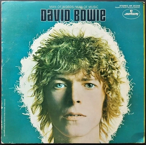 DAVID BOWIE – 1967 White Label PROMO – Man Off Words/Man Of Music – Mercury
