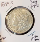 * 1899 S * STUNNING KEY DATE SAN FRANCISCO MINT MORGAN SILVER DOLLAR LOT #A37