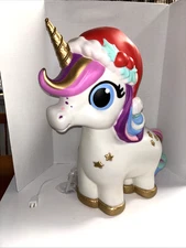 New HTF unicorn blow mold HOLIDAY LIVING 22 in  Rare