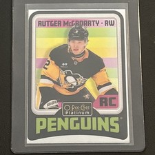 2024-25 O-Pee-Chee Platinum - Retro Rookies Rutger McGroarty #R95 (RC)