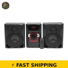 Onn. 100W CD Stereo System with Bluetooth USB Charging