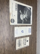 Lotto libretto regole opuscolo progetto studente vichingo 1973 vintage NASA Space KG