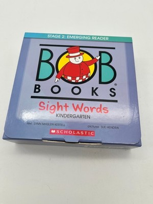Bob Books - Sight Words Kindergarten Box Set Phonics Stage 2: Emerging Reader