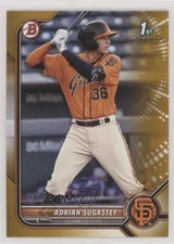2022 Bowman Prospects Gold Border 16/50 Adrian Sugastey #BP-19 0fz3