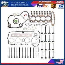 Engine Head Gasket Bolts Water Pump Set For 2010-2013 Gm Ecotec 2.4l 2.0l
