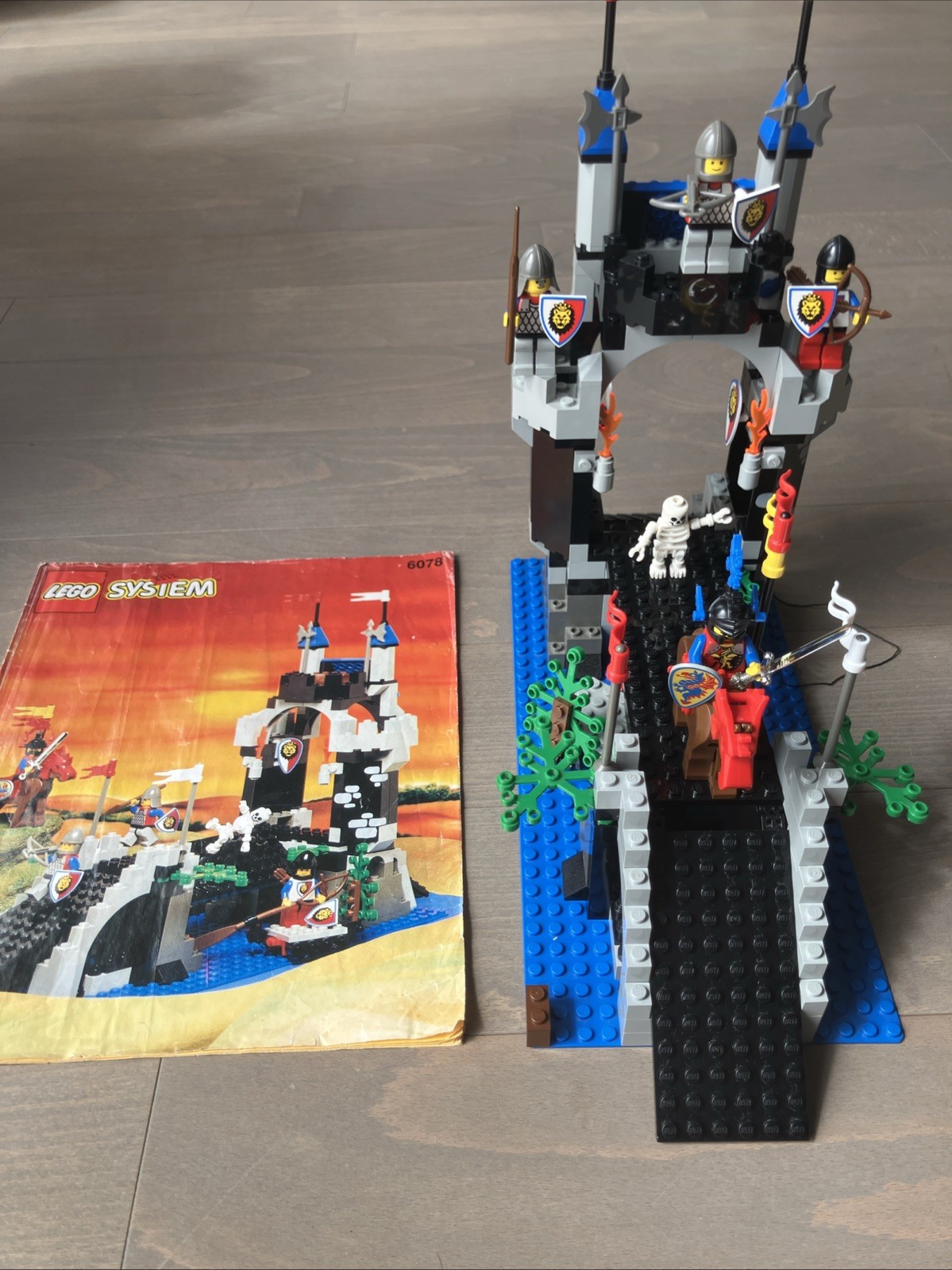 LEGO System Castle 6078 Royal Drawbridge -  inkl. BA