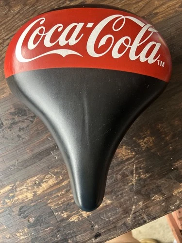 Coca Cola Bike Seat Wide Vintage Beach Bicycle Persons USA Springs
