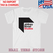 Abbey Road Studios Men's White Size S to 5XL