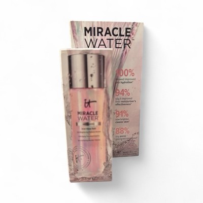 Miracle Water 3-in-1 Glow Tonic IT Cosmetics 1.7 oz for traveling anti-aging