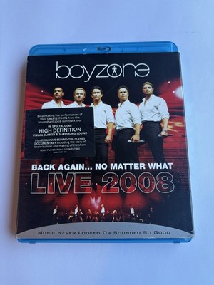 Boyzone Live 2008 Blu Ray Slipcase - Unspecified Region - Free Aus Post!