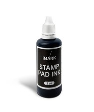 2oz Black Premium Refill Ink Self-Inking Stamp Pads Daters