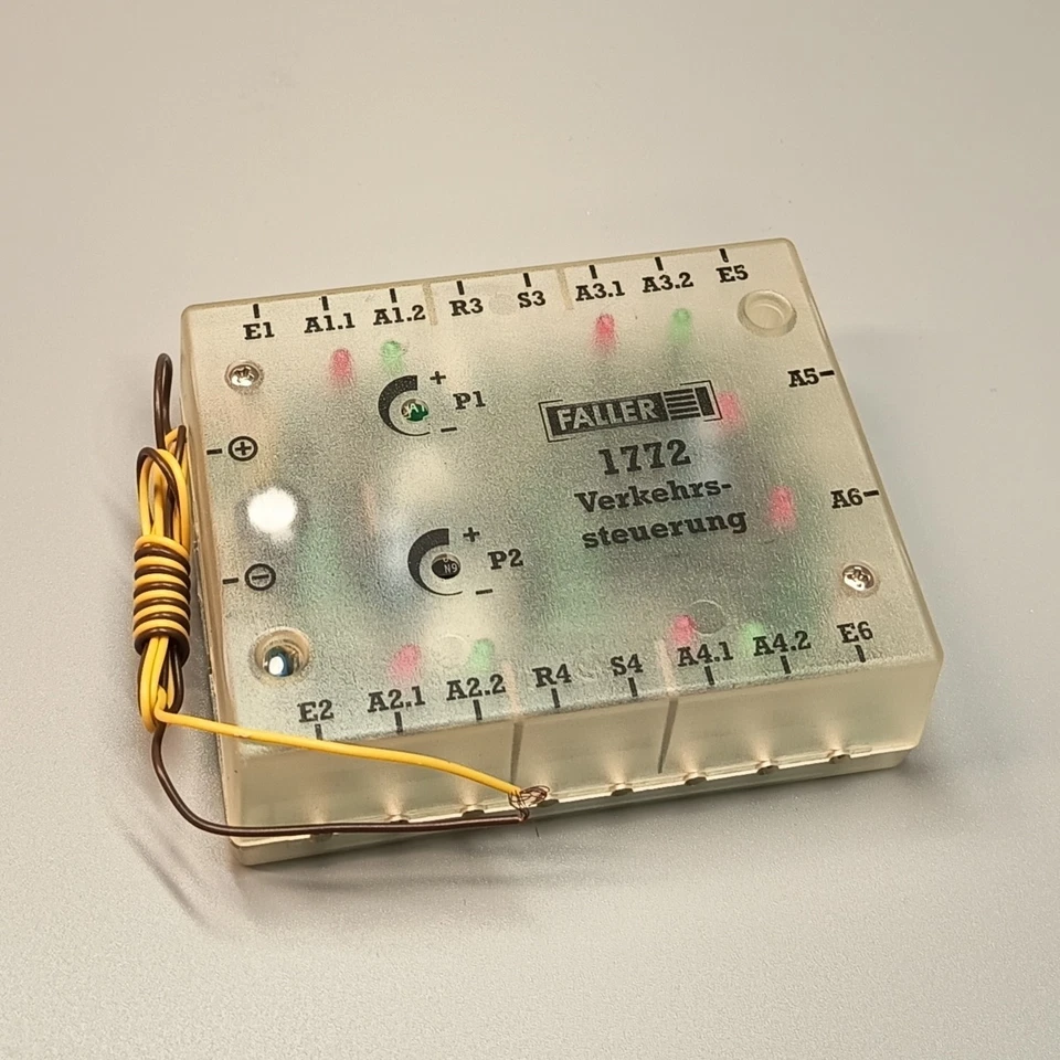 FALLER Car System Control Unit 161772 Control de tráfico Sensor Stop NOT TEST Foto 3 de 4