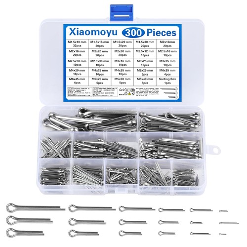 Sicherheitspins 24 Größen 300 Stück Auto Werkzeug Sicherheitspins 24 Größen 300 Stück Auto Werkzeug
