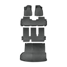 Black Floor Matstrunk Cargo Liner Tpe For Toyota Highlander 2014-2019 7 Seats Black Floor Matstrunk Cargo Liner Tpe For Toyota Highlander 2014-2019 7 Seats