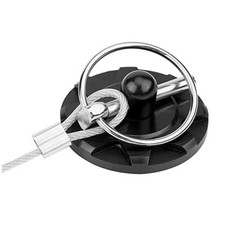Universal CNC Aluminum Hood Pin Lock Kit for Car Vehicle Racing 2pcs - Black