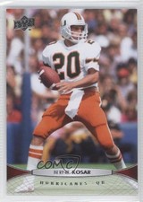 2012 Upper Deck Bernie Kosar #7 0b5