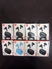7 Black, 1 Blue JBL Vibe BEAM 2 Earbuds - New