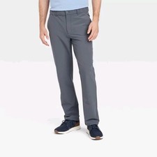 Men's Relaxed Travel Trousers - Gray Goodfellow  Co Size Small