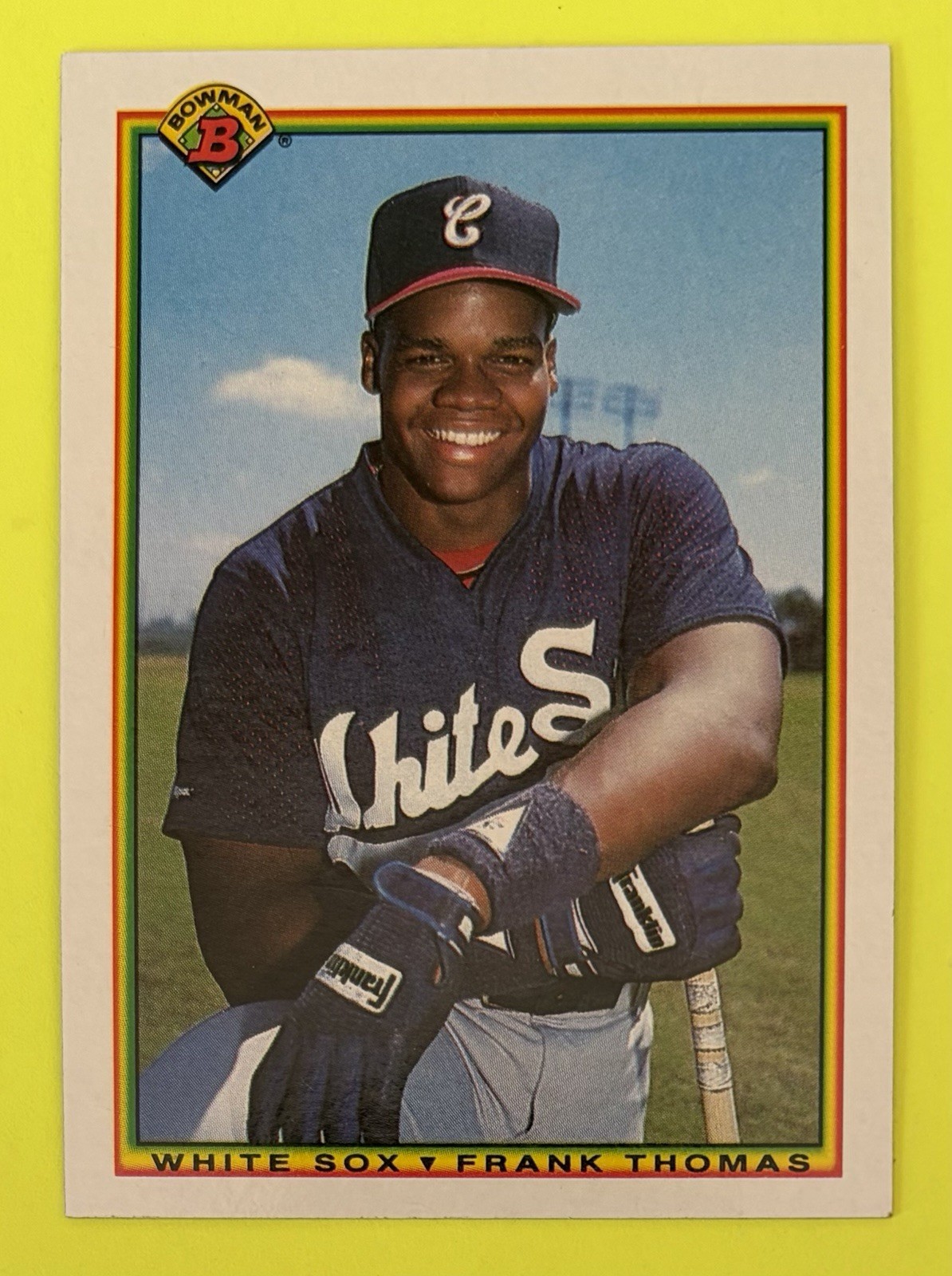 1990 Bowman Frank Thomas Rookie Card RC #320 NRMT-MT *shoeboxcards*