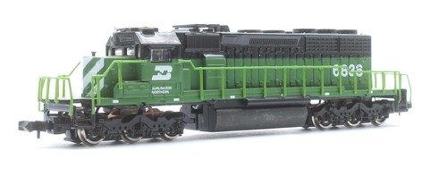 BACHMANN SPUR 'N' 51067003 BN GRÜN/SCHWARZ CLASS EMD SD40 #6836 LOKOMOTIVE | Zustand: Used