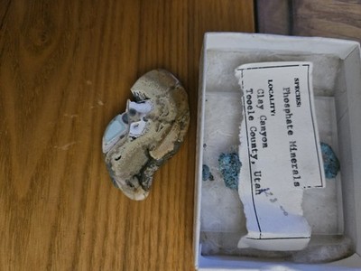 Very Rare Clay Canyon Variscite, Little Green Monster Mine, Utah, 106 Grams