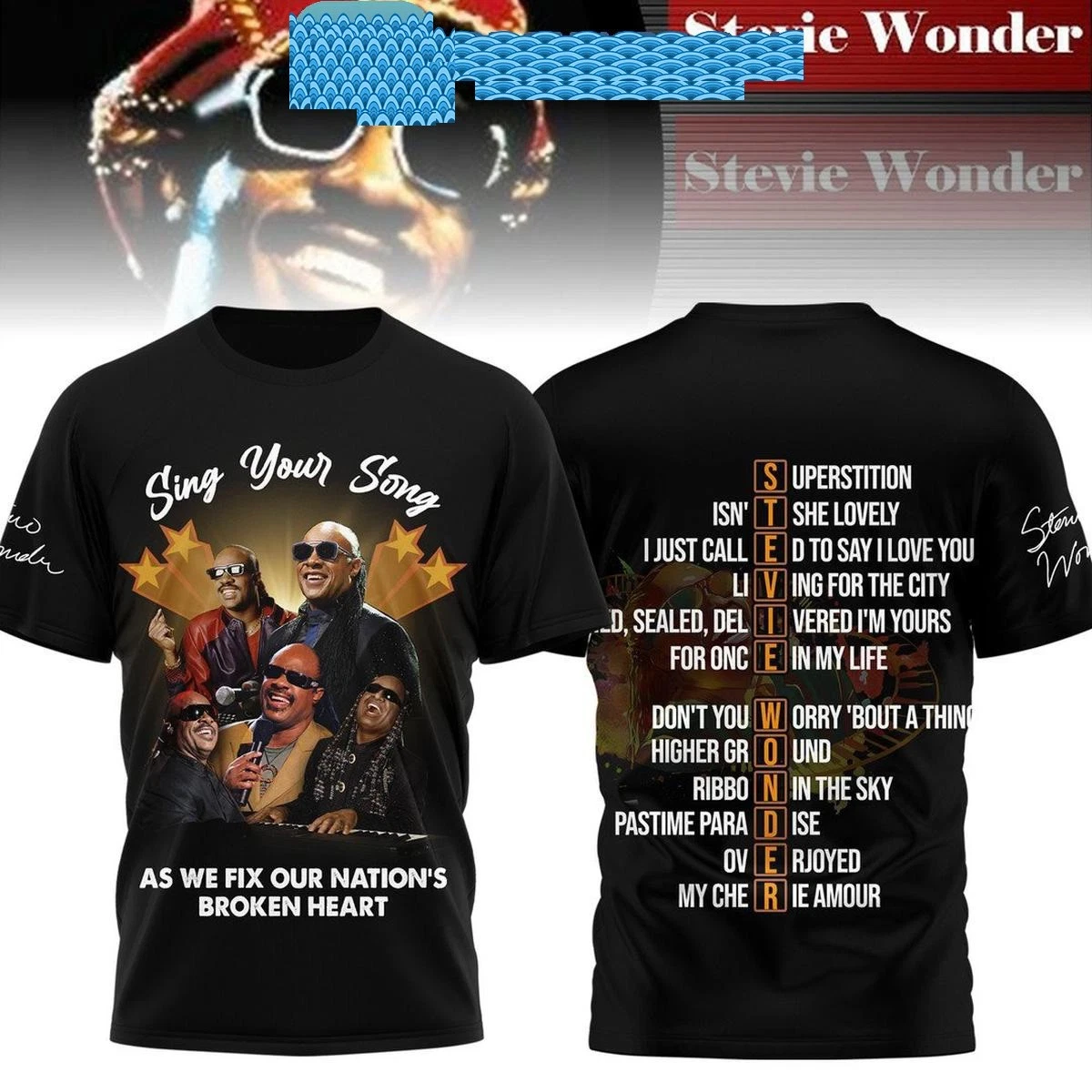 25+ stevie wonder shirt for sale | Updated Oct 2026