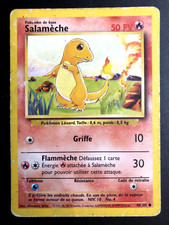 Carte Pokémon Salamèche 46/102 Wizards Set de Base FR (port groupé)