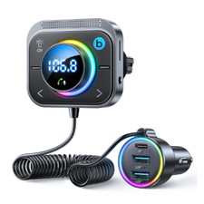 Bluetooth Car FM Transmitter MP3 Player Hands free Radio Adapter Kit USB Charger