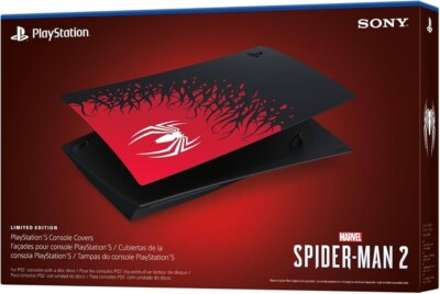 PlayStation 5 PS5 Marvel Spider-Man 2 Console Covers Limited Edition Authentic