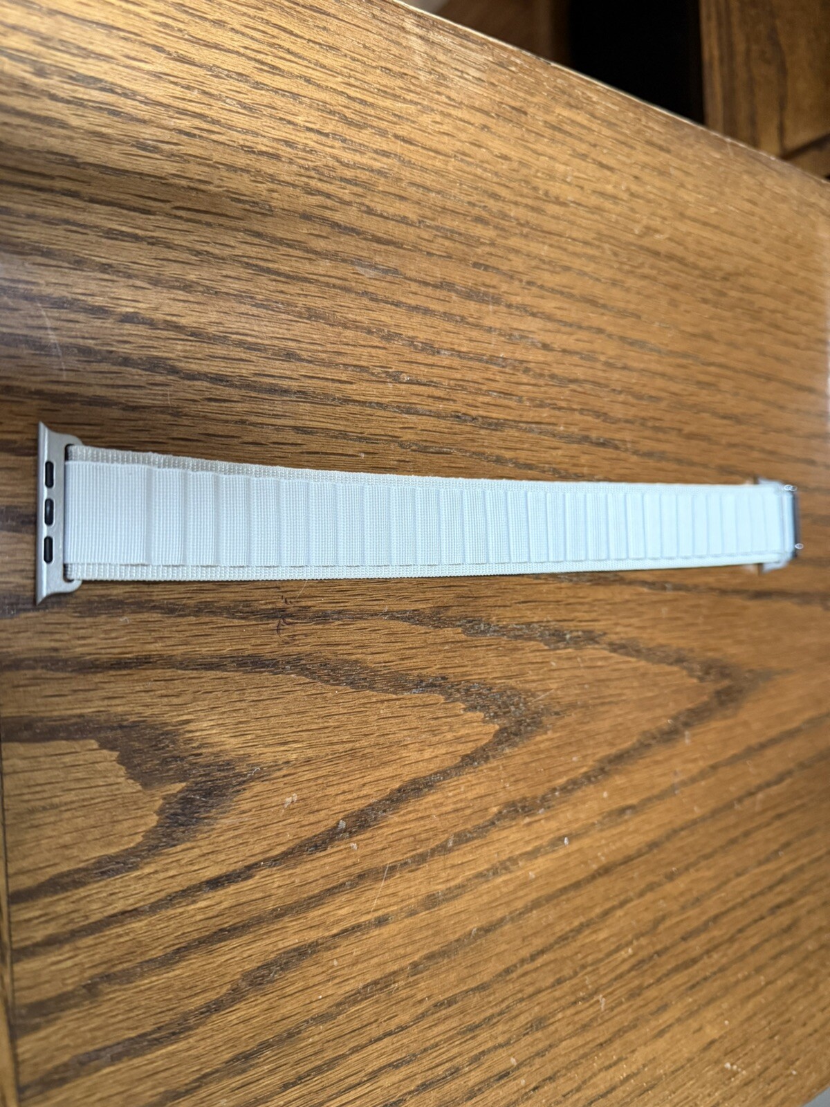 Apple Watch Band for Series 1, 2, 3, 4 Alpine Loop (42mm);  Color - White-image