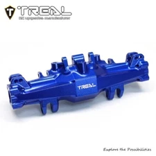 Losi MINI LMT Treal Machined Aluminum Front or Rear Axle Housing - BLUE