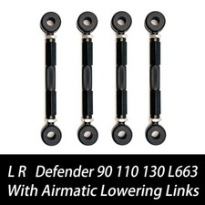For Land Rover Defender 90 110 130 L663 ADJUSTABLE LOWERING LINKS SUSPENSION KIT