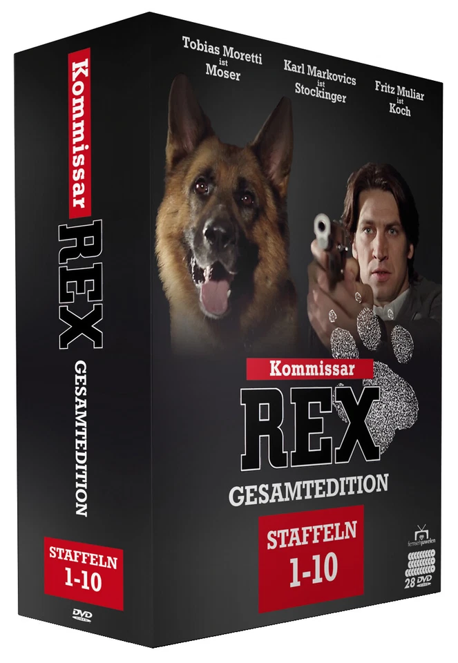 Kommissar Rex - Gesamtedition/Komplettbox - Tobias Moretti, Stockinger [28 DVDs] - Bild 4 von 4