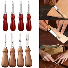8X Leather Edge Beveler Craft Edge Beveler Cutting Beveling Leather Skiver Tool
