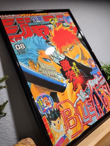 Manga Style canvas wall art Anime Bleach Poster Magazine Design Portrait Fannart - Picture 9 of 10