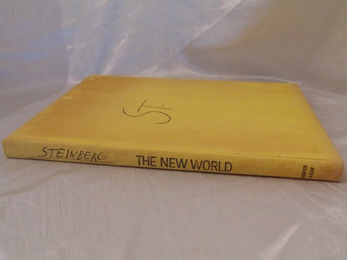 THE NEW WORLD 1965 Saul Steinberg Illustrated First Edition Hardcover Book w D/J - Picture 9 of 10