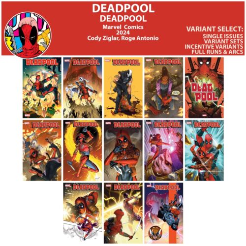 Deadpool (2024) #1 2 3 4 5 6 7 8 9 10 11 12 13 TP Marvel Comics COVER SELECT