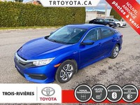 2016 Honda Civic LX manuelle SIEGES CHAUFFANTS ECRAN TACTILE CAMERA DE RECULE BLUETOOTH CRUISE