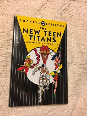 Archive DC Editions The New Teen Titans Archives Volumes 4 Hardcover Sealed