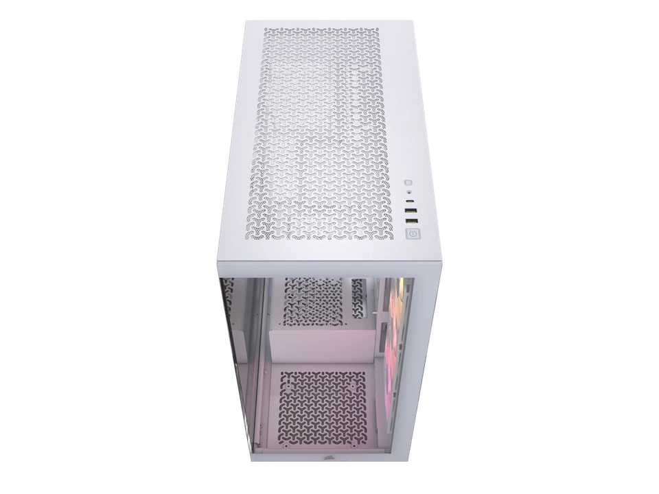 CORSAIR 3500X ARGB Tempered Glass Mid-Tower PC Case, White – 3x Pre-Installed RS - Image 3 of 4