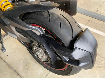 ムルティストラーダ1200 カーボン　リアマットガード Rear Carbon Mudguard Sprays Multistrada 1200 1260 DVT 2015 2020 | eBay