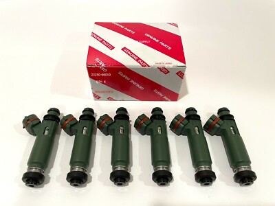 じゅん 6 NEW OEM UPGRADE FUEL INJECTORS 23250-66010 FOR LANDCRUISER LX450