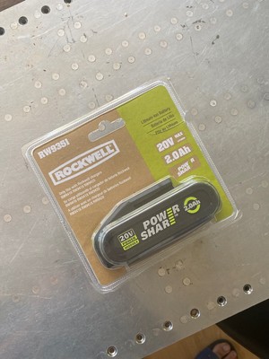 Rockwell 20v аккумулятор