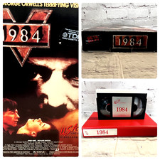 RARE Vintage 1984 Betamax Beta NOT VHS George Orwell John Hurt Richard Burton